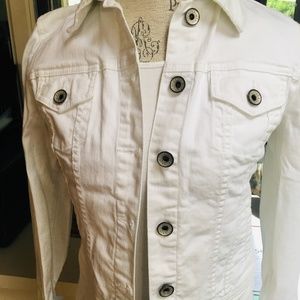 MORENA WHITE  jacket small-  USED ONCE